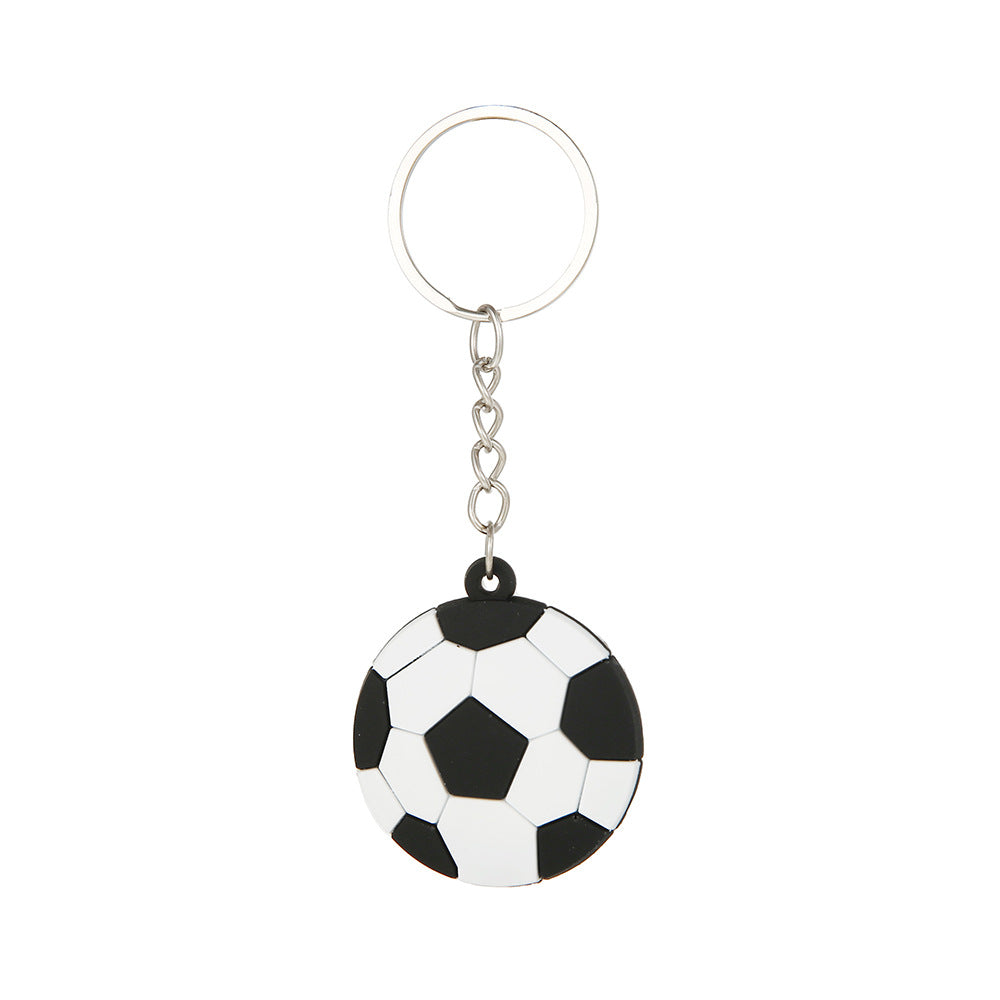 Pvc Cartoon Keychains Football World Cup Party Decoration Soccer Fans Small Presents Gifts Promotional Giveaway