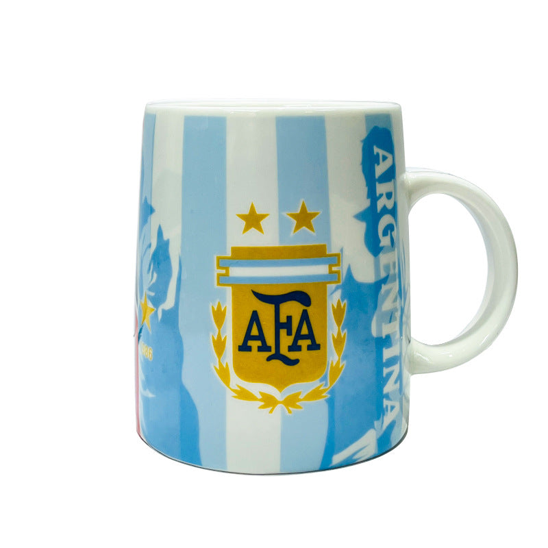 Football Souvenirs World Cup Argentina Ceramic Cup National Team Germany Matches Around Hand Gifts