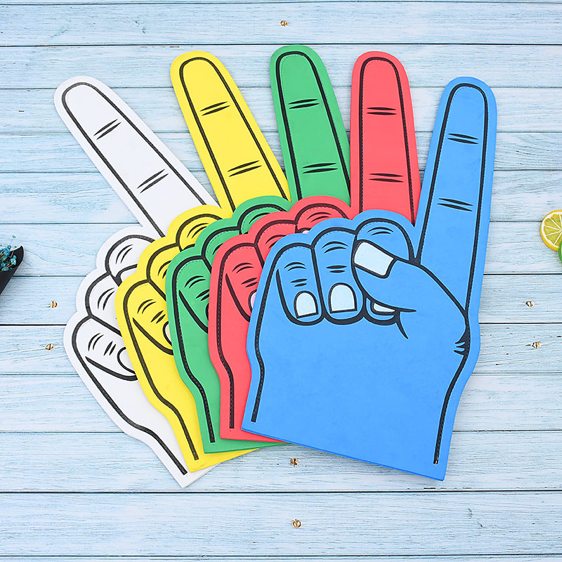 Eva Gloves Clap Hands Cheer Fingers World Cup Shout Cheer Palms
