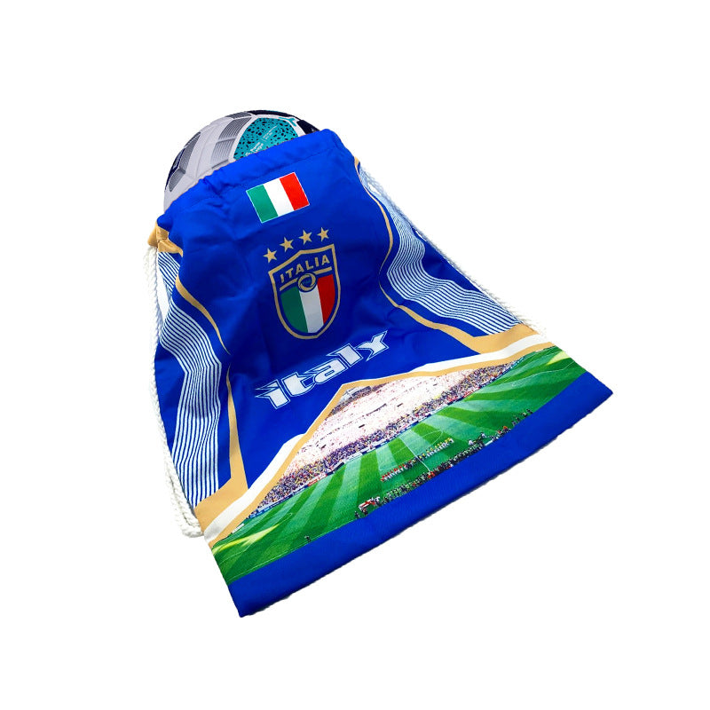 World Cup Souvenirs Custom Fan Supplies Drawstring Bag Drawstring Backpack Diy Custom Fan Support Cheer Shopping Bag
