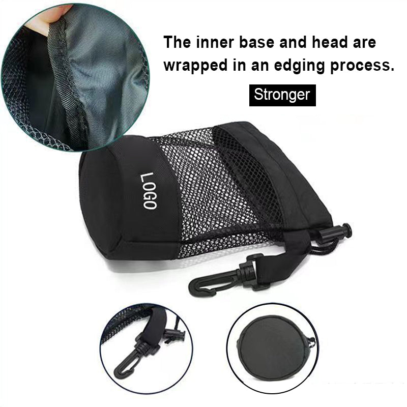 Golf Ball Organizer Mesh BagSingle Side Drawstring Mesh BagTennis Golf Ball Drawstring Bag