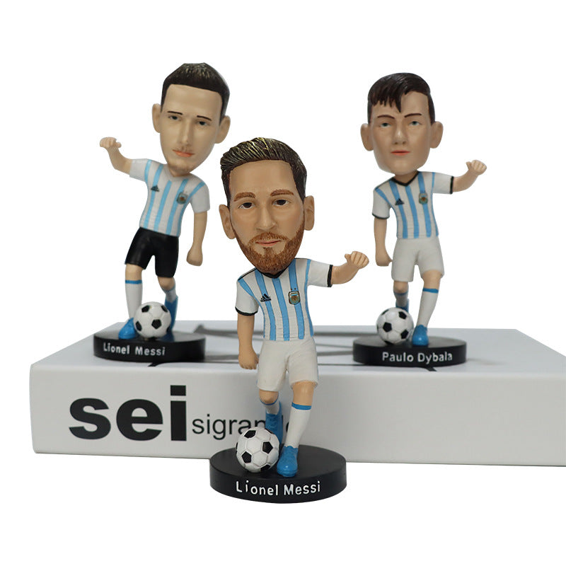 World Cup Football Team Bobblehead Figurine Souvenir Gifts