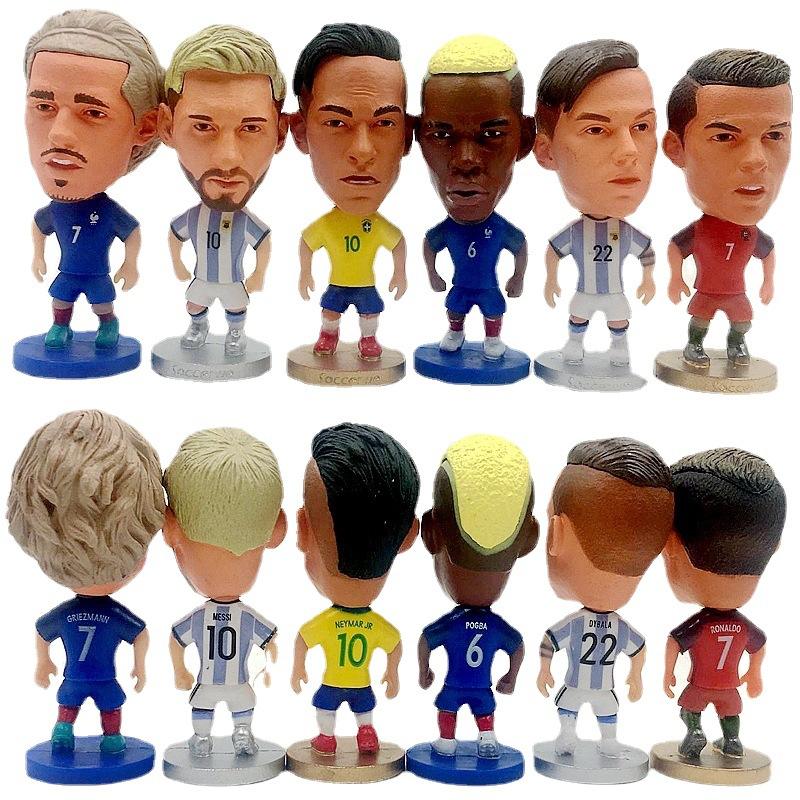 Custom Football Fans Around Word Cup Gift Star Doll Play Doll Hand Model 3D Souvenir Ornaments