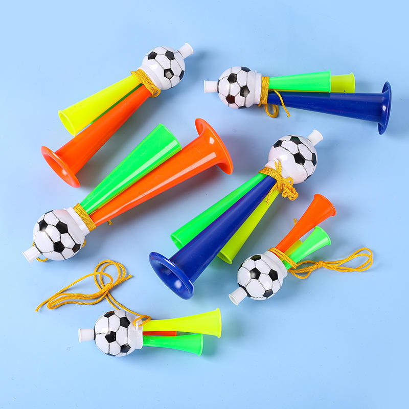 Soccer Party Fans World Cup Cheering Accessories Plastic Horn For Football Game