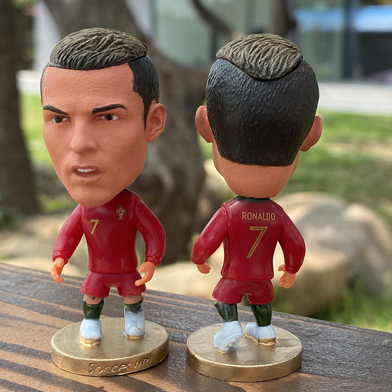 Custom Football Fans Around Word Cup Gift Star Doll Play Doll Hand Model 3D Souvenir Ornaments