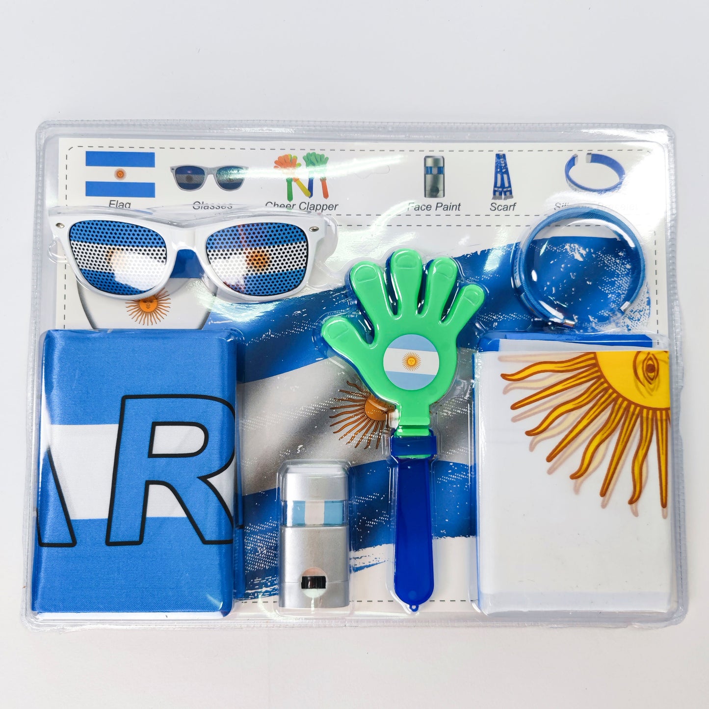 Football Match Soccer Fan Cheering Supporter Products Kit Sets Football World Cup Set