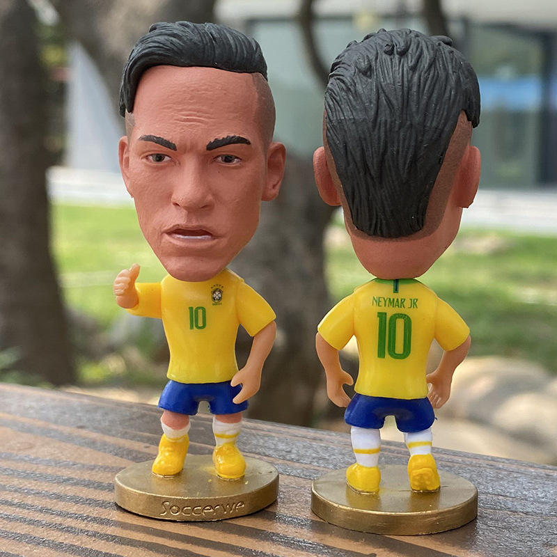 Custom Football Fans Around Word Cup Gift Star Doll Play Doll Hand Model 3D Souvenir Ornaments