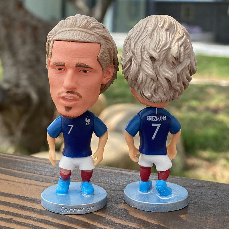 Custom Football Fans Around Word Cup Gift Star Doll Play Doll Hand Model 3D Souvenir Ornaments