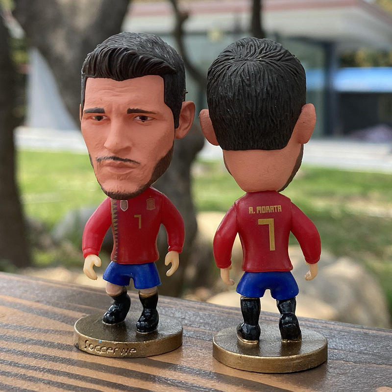 Custom Football Fans Around Word Cup Gift Star Doll Play Doll Hand Model 3D Souvenir Ornaments