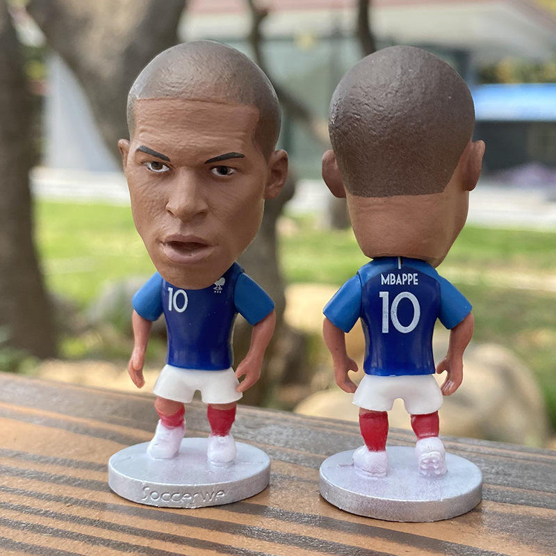 Custom Football Fans Around Word Cup Gift Star Doll Play Doll Hand Model 3D Souvenir Ornaments