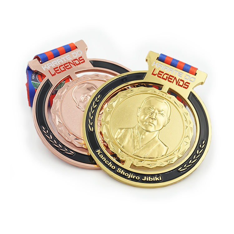 Custom Worlds Championship Karate Wrestling Football World Champion Medall Medal Club World Sports Cup Medal