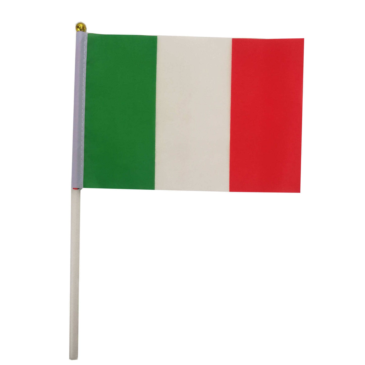 Custom Manufacture Cheap Mini Pole National Country Polyester Waving Hand Flag