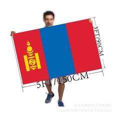 Custom Manufacture Cheap Mini Pole National Country Polyester Waving Hand Flag
