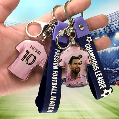World Cup Soccer Fansaround Small Gift Keychain Pendant Football World Cup Party Promotional Giveaway Souvenirs