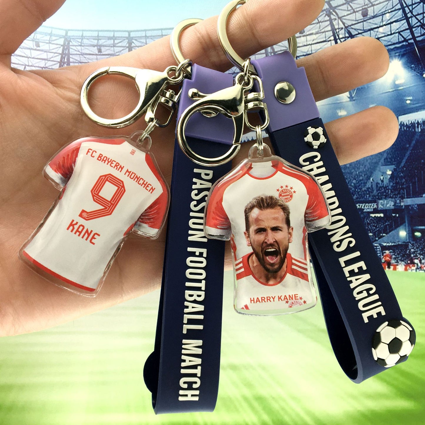 World Cup Soccer Fansaround Small Gift Keychain Pendant Football World Cup Party Promotional Giveaway Souvenirs