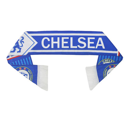 Promotional Acyclic Knitted Jacquard Fan Scarf Football Scarves Custom Logo Printed Sports Fans Scarf