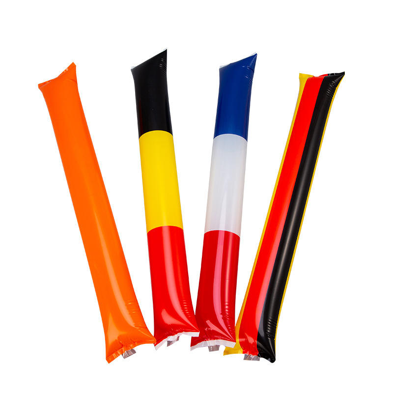 Oem Thunder Sticks World Cup Cheering Clapper Noisemaker Custom Logo Led Inflatable Noise Makers For Fifa World Cup