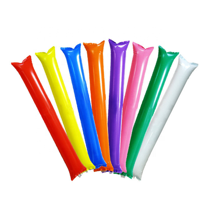 Custom Promo Sport Football Fans Inflatable Cheering Stick/Loud Balloon Noise Maker/Thunder Sticks