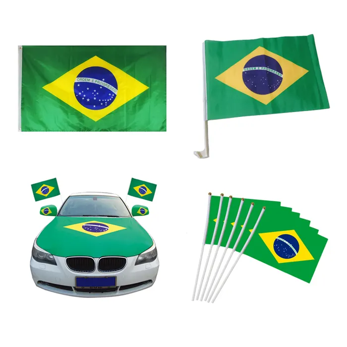 Car Accessories World Cups National Flag Logo Cover Outdoor Outer Car Decoration Body Covers