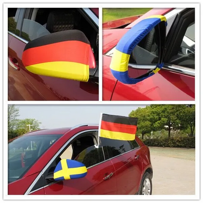 Car Accessories World Cups National Flag Logo Cover Outdoor Outer Car Decoration Body Covers