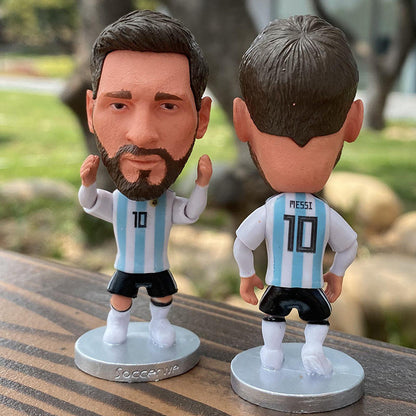 Custom Football Fans Around Word Cup Gift Star Doll Play Doll Hand Model 3D Souvenir Ornaments