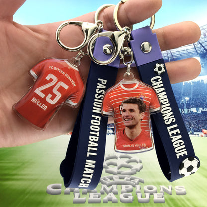 World Cup Soccer Fansaround Small Gift Keychain Pendant Football World Cup Party Promotional Giveaway Souvenirs