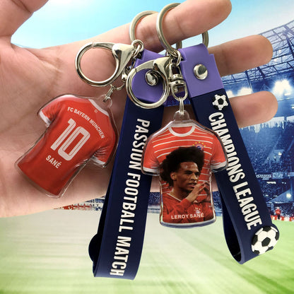 World Cup Soccer Fansaround Small Gift Keychain Pendant Football World Cup Party Promotional Giveaway Souvenirs