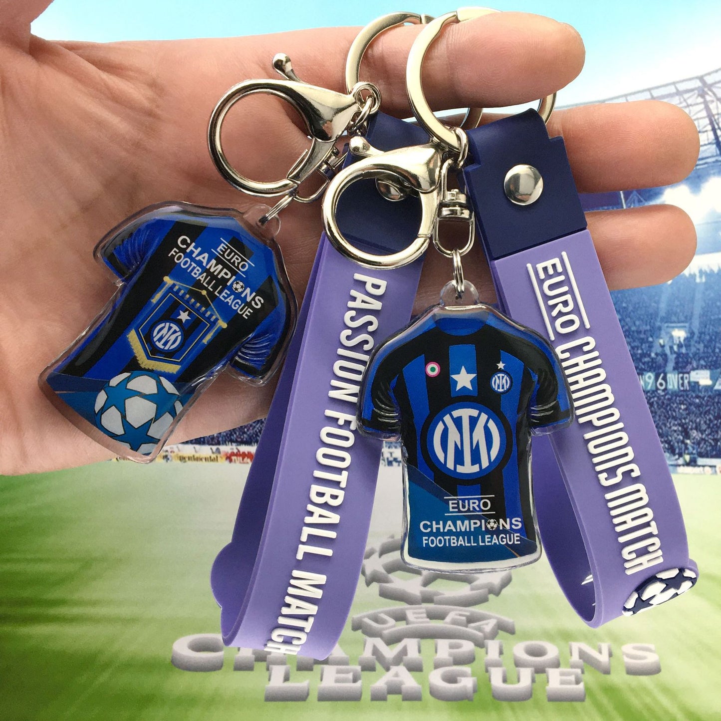 World Cup Soccer Fansaround Small Gift Keychain Pendant Football World Cup Party Promotional Giveaway Souvenirs